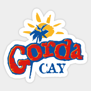 Gorda Cay Sticker